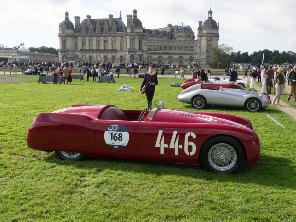 Italianedacorsa-Cisitalia 202 SMM Nuvolari a Chantilly Arts & ELegance 20199