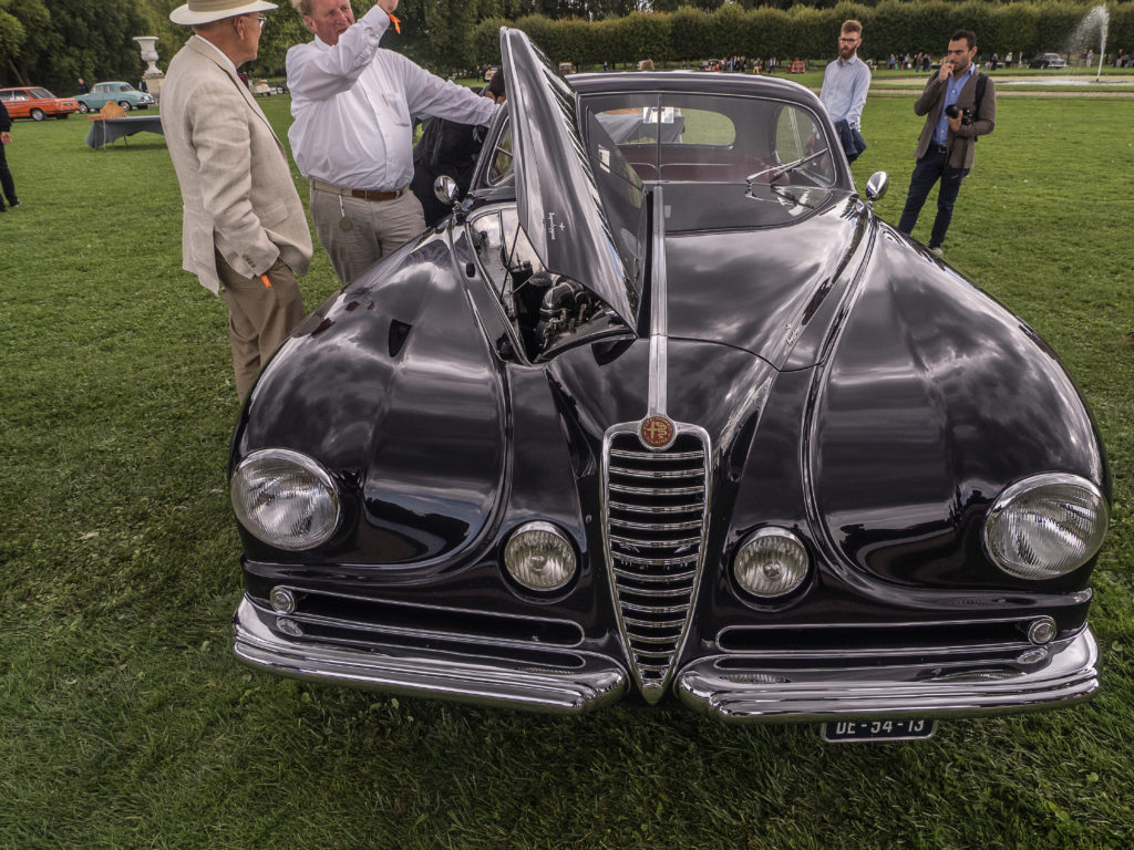 Alfa Romeo 2500 SS Villa D'Este a Chantilly Arts & Elegance 2017 Alfa Romeo 2500 SS Villa D'Este TOURING