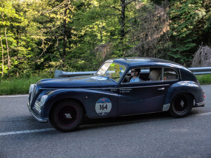 Alfa Romeo 2500 SS Freccia D'oro ripresa alla Mille Miglia 2016