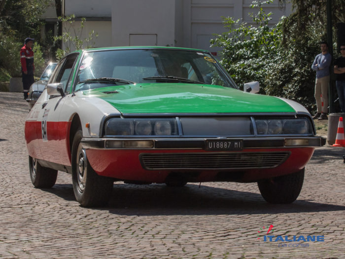 Concorso-Salvarola-Terme-2019-Citroen-Maserati-SM-TRICOLORE