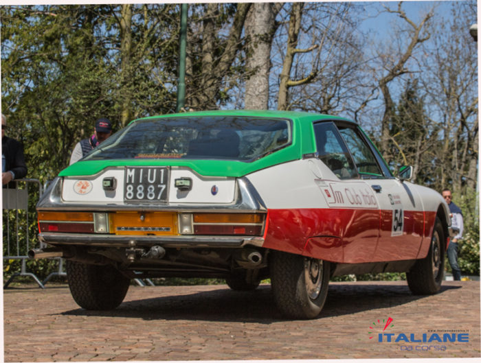 Concorso-Salvarola-Terme-2019-Citroen-Maserati-SM-TRICOLORE