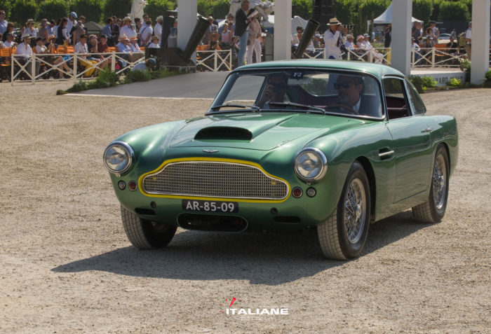 Italianedacorsa-Chantilly Arts & Elegance 2019 DB4-Touring-Aston-Martin-da-corsa-dopo-guerra-Chiuse