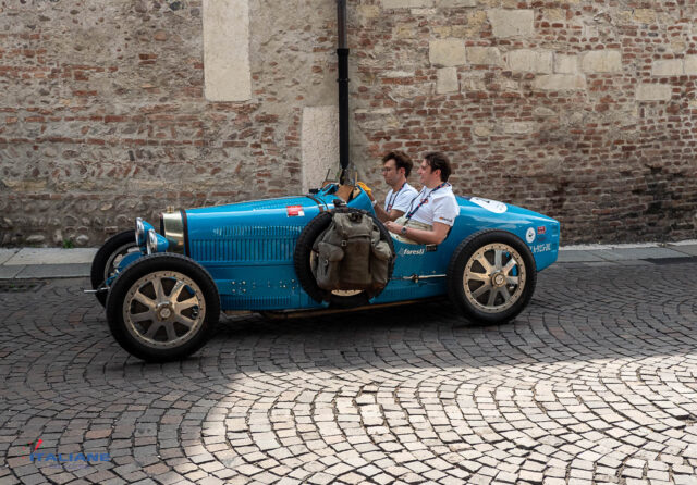 Mille Miglia 2023 Bugatti T37A #chassis 37288 Cesare Foresti Pietro Foresti