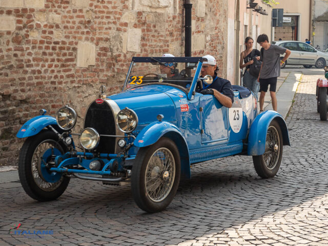 Mille Miglia 2023 Bugatti T40 GS #chassis 40704 Umberto Ferrari Mario Ronzoni