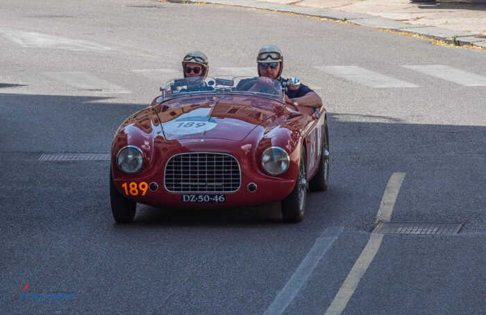 Mille Miglia 2023 Fiat 1100 Gilco Fontana Adrij Van Adrighem Brigitta Van Adrighem