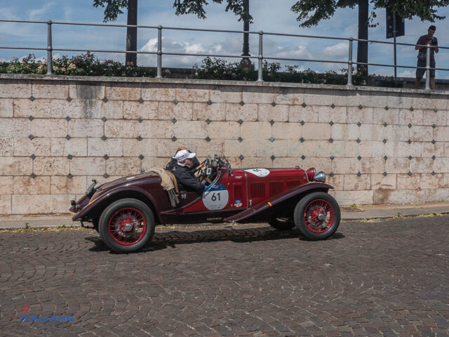 Mille Miglia 2023 Fiat 514 MM Guido Ceccardi Flavio Renna