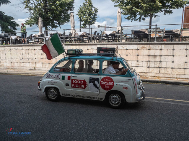 Mille Miglia 2023 Fiat 600 Multipla Croccantino