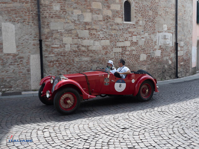 Mille Miglia 2023 OM 665 Superba SPORT MM Roberto Miatto David Borchia