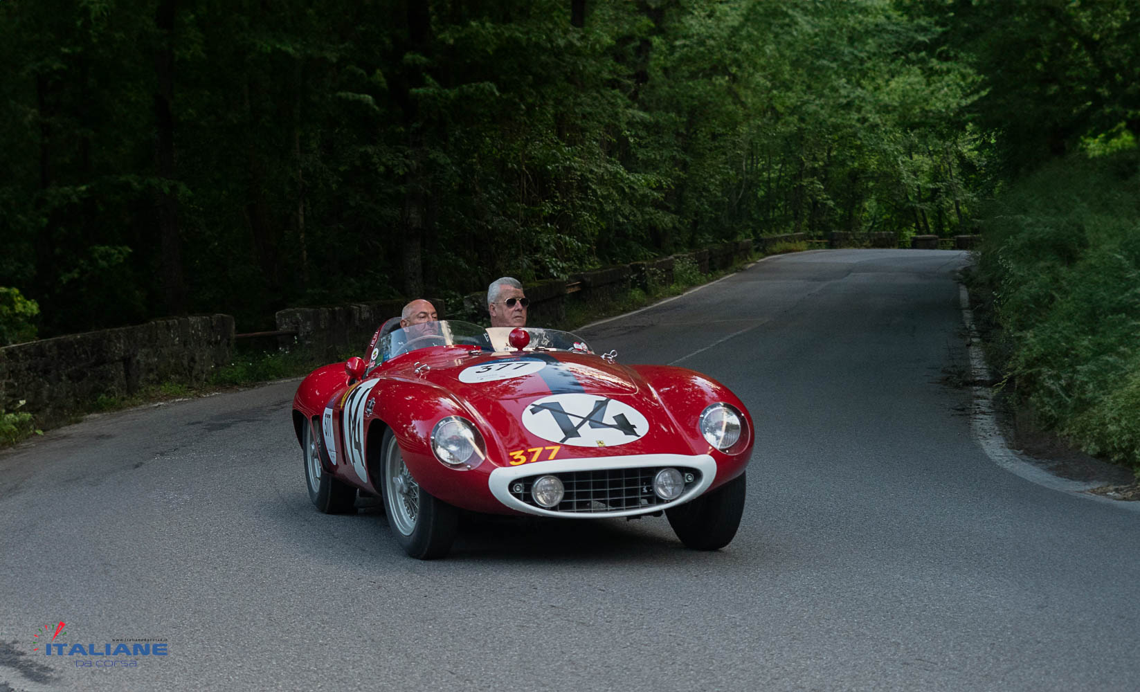 Mille Miglia 2023 FERRARI 750 Monza Scaglietti chassis # 0504M marco pagni-Terence Donnelly